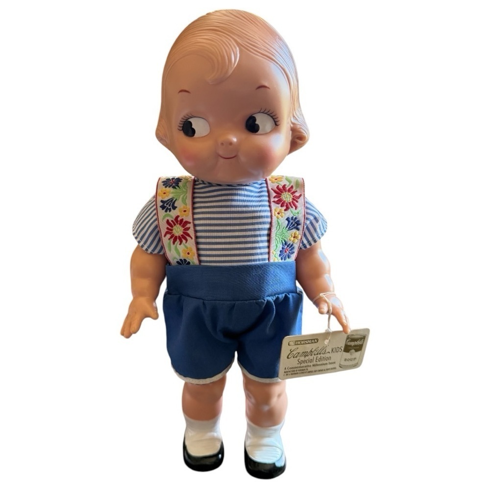 Horsman Campbell’s Soup Kids Boy Doll Replica Series 1997 12" Special Edition